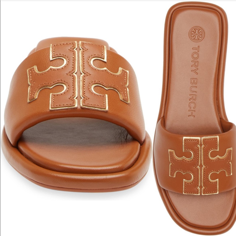 Tory Burch Double T Sport Slide Sandal